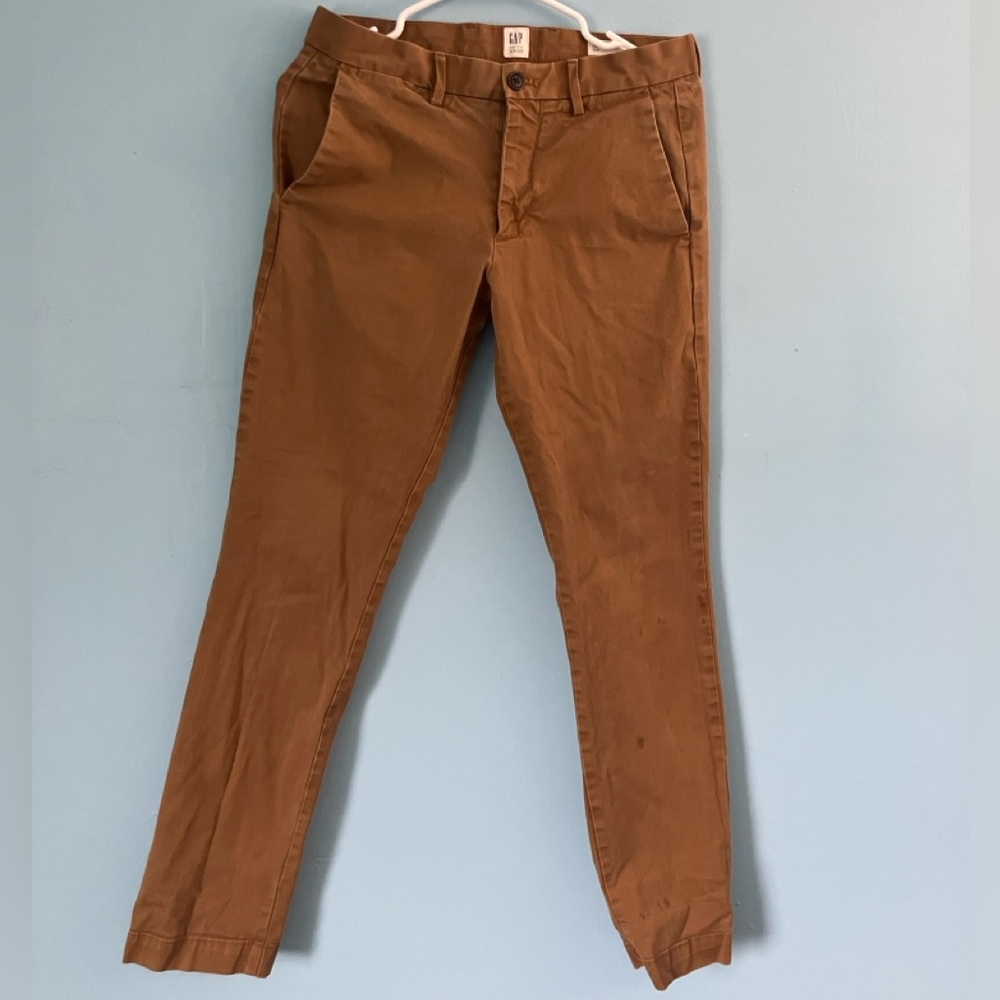 Gap chinos size 29X30. Dark wheat color.